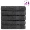 vidaXL Pr&eacute;miov&eacute; osu&scaron;ky SOLUND 25 ks antracit 100x150 cm 600 g/m2