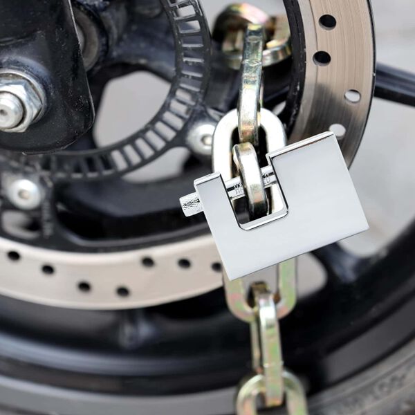 vidaXL Visiaci z&aacute;mok 12 pcs Strieborn&aacute; 6 x 2 x 4,5 cm Železo