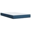 vidaXL Boxspring posteľ s matracom modr&aacute; 120x190 cm l&aacute;tka