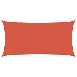 vidaXL Tieniaca plachta 160 g/m&sup2; tehlovočerven&aacute; 2,5x4,5 m HDPE