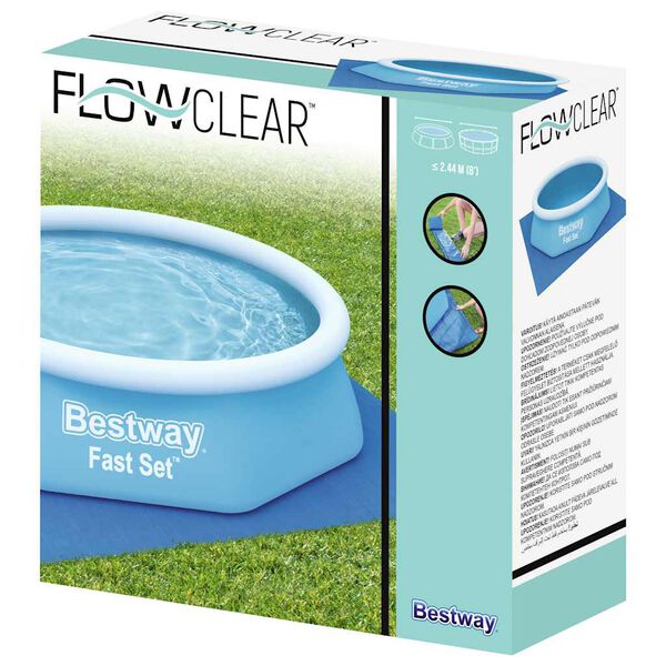 Bestway Podložka pod baz&eacute;n Flowclear 274x 274 cm