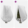 vidaXL Covers na fleece pre ochranu rastl&iacute;n pred mrazom 3 pcs Biela