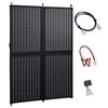 vidaXL Skladacia sol&aacute;rna nab&iacute;jačka 100 W 12 V