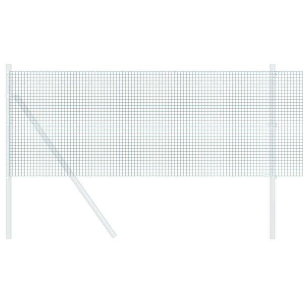 vidaXL Zvarený drôtený plot Zelená 0.8 x 100 m Oceľ