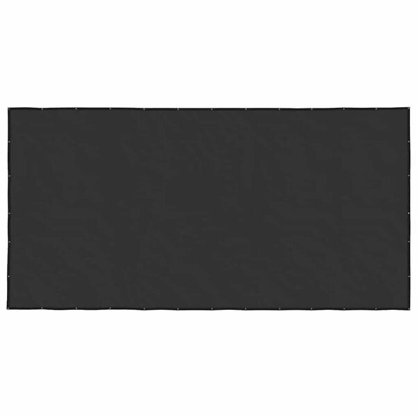 vidaXL Sieť na kontajner čierna 3x6 m HDPE