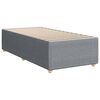 vidaXL Boxspring posteľ s matracom bledosiv&yacute; 100x200 cm l&aacute;tka