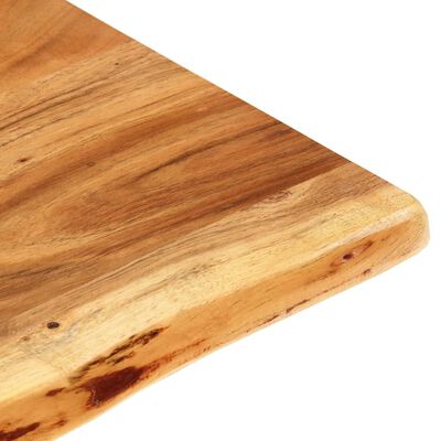 vidaXL Doska na kúpeľňovú skrinku masívne akáciové drevo 140x55x2,5 cm