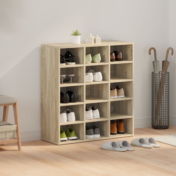 vidaXL Skriňa na top&aacute;nky s poličkou Sonoma dub 77,5 x 30 x 83,5 cm