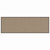 vidaXL Rohož Beige a čierna 60 x 180 cm 100% polyamid