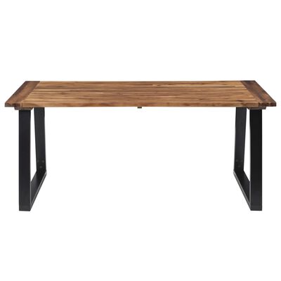 vidaXL Jedálenský stôl, akáciový masív 180x90 cm