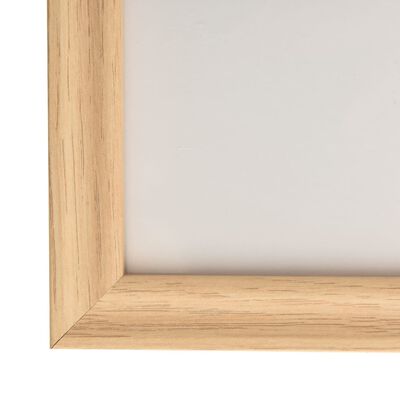 vidaXL Fotorámiky na stenu alebo stôl 3 ks bledý dub 59,4x84 cm
