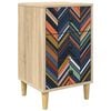 vidaXL Nočn&yacute; stol&iacute;k OMMEN Dub sonoma 36 x 33 x 60 cm Kompozitn&eacute; drevo