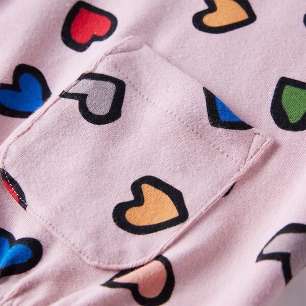 Detsk&aacute; mikina ružov&aacute; 128