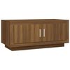 vidaXL Konferenčn&yacute; stol&iacute;k hned&yacute; dub 102x50x45 cm spracovan&eacute; drevo