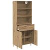 vidaXL Highboard Remeseln&yacute; dub 69,5 x 34 x 180 cm Kompozitn&eacute; drevo