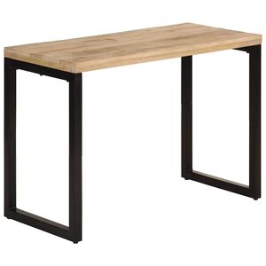 vidaXL Jed&aacute;lensk&yacute; st&ocirc;l 110x50x76 cm mas&iacute;vne mangovn&iacute;kov&eacute; drevo
