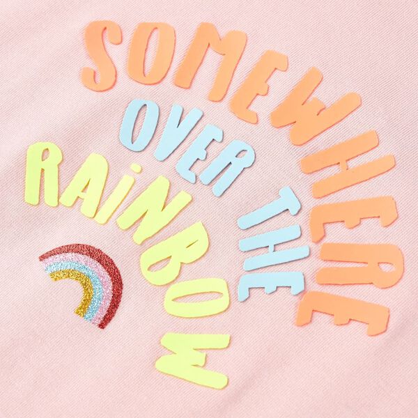 Detské tričko svetloružové 104