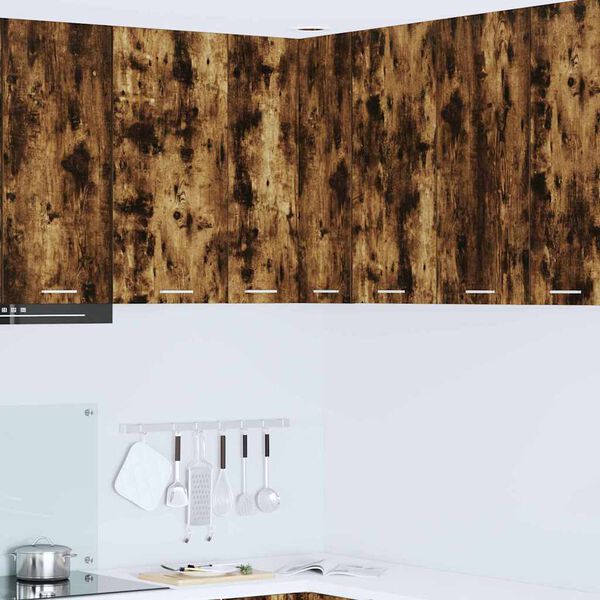 vidaXL Z&aacute;vesn&aacute; skrinka s &uacute;ložiskom &Uacute;den&yacute; dub a biely 57 x 57 x 80 cm