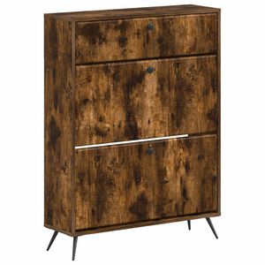 vidaXL Skriňa na top&aacute;nky BREDA 78 x 24 x 103 cm Kompozitn&eacute; drevo