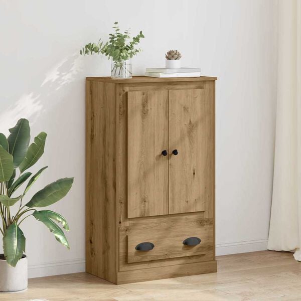 vidaXL Highboard Remeseln&yacute; dub 60 x 35,5 x 103,5 cm Kompozitn&eacute; drevo