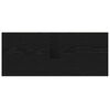 vidaXL Kúpeľňová skriňa Čierna 80 x 33 x 60 cm Kompozitné drevo