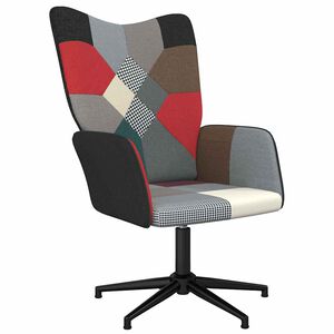 vidaXL Relaxačn&eacute; kreslo patchwork l&aacute;tka