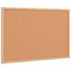vidaXL Korkov&aacute; tabuľa s r&aacute;mom z mas&iacute;vneho borovicov&eacute;ho dreva 60x40 cm