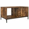 vidaXL Konferenčn&yacute; stol&iacute;k Dymov&aacute; dub 90 x 49 x 46 cm Kompozitn&eacute; drevo