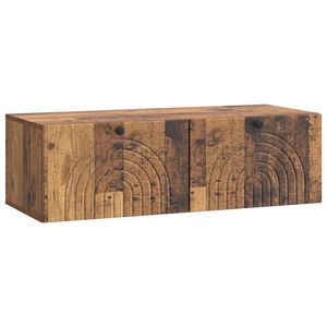 vidaXL N&aacute;stenn&aacute; TV skrinka N&aacute;stenn&yacute; Star&eacute; drevo 99 x 41 x 30 cm