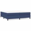 vidaXL Posteľn&yacute; r&aacute;m s boxspringom modr&aacute; 200x200 cm l&aacute;tka