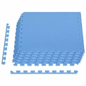 vidaXL Podložky puzzle 6 ks 2,16㎡ EVA pena modr&eacute;