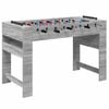 vidaXL Stoln&yacute; futbal Siv&aacute; Sonoma 125 x 60,5 x 80 cm Kompozitn&eacute; drevo