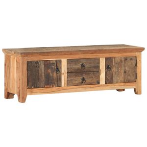 vidaXL TV skrinka 120x30x40 cm ak&aacute;ciov&yacute; mas&iacute;v a recyklovan&eacute; drevo