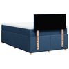 vidaXL Boxspring posteľ s matracom modr&aacute; 120x200 cm l&aacute;tka