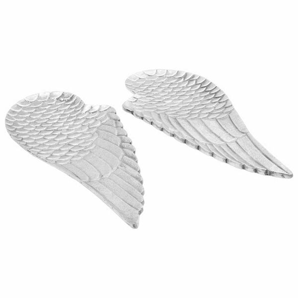 vidaXL Košík na ovocie 2 pcs Strieborná 40 x 18 x 4 cm Hliník