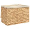 vidaXL K&ocirc;&scaron; na bielizeň s 3 priehradkami 75x42,5x52 cm vodn&yacute; hyacint