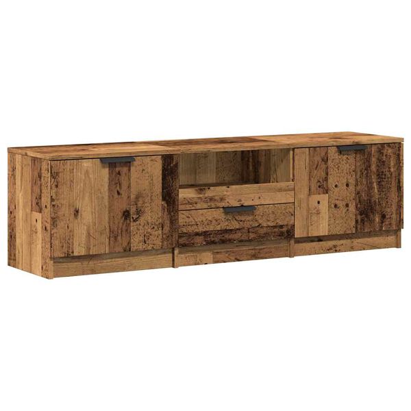 vidaXL TV skrinka Old Wood 140x35x40 cm Engineered Wood