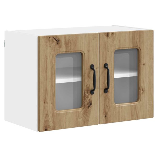 vidaXL Kuchynsk&aacute; skriňa Kalmar Remeseln&yacute; dub 60 x 31 x 40 cm