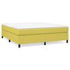 vidaXL Posteľn&yacute; r&aacute;m s boxspringom zelen&aacute; 160x200 cm l&aacute;tka