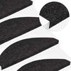 vidaXL N&aacute;&scaron;ľapy na schody samolepiace 10 ks antracitov&eacute; 65x22,5x3,5 cm