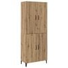 vidaXL Highboard 2 pcs Remeseln&yacute; dub Kompozitn&eacute; drevo