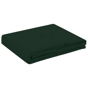 vidaXL Uter&aacute;k na st&ocirc;l Obdĺžnikov&yacute; Tmavozelen&aacute; 140 x 160 cm Polyester