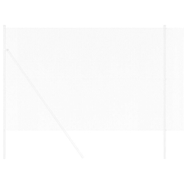 vidaXL Hexagonálny plot Strieborná 1.6 x 50 m Pozinkovaná oceľ