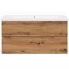 vidaXL skrinka pod um&yacute;vadlo vstavan&yacute;m um&yacute;vadlom Artisan Dub
