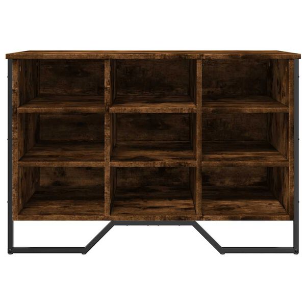 vidaXL Botn&iacute;k dymov&yacute; dub 90x38x61,5 cm kompozitn&eacute; drevo