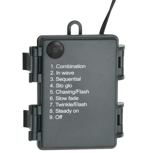 vidaXL Vianočný veniec s LED svetlami zelený 45 cm PVC