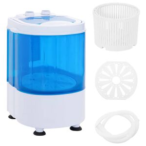 vidaXL Mini pr&aacute;čka, jeden bubon, 2,6 kg