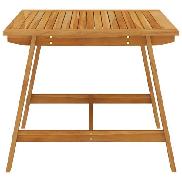 vidaXL 3-dielna záhradná jedálenská súprava čierna