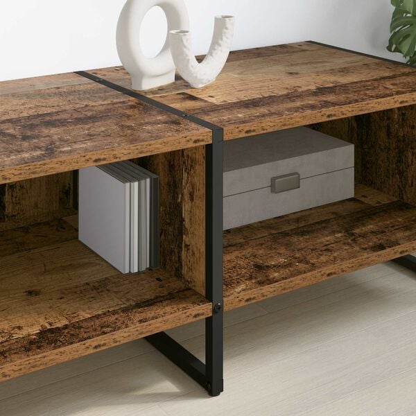 vidaXL TV skrinka Star&eacute; drevo 170,5 x 36 x 30,5 cm Kompozitn&eacute; drevo