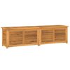 vidaXL Z&aacute;hradn&yacute; &uacute;ložn&yacute; box s vreckom 200x50x55 cm mas&iacute;vny teak